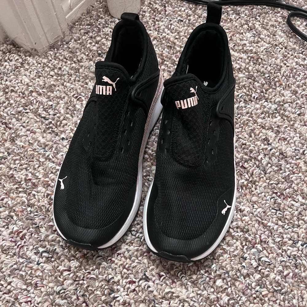 Puma Black Athletic Sneakers